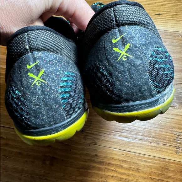 Nike Zoom Rival XC Racing Grind Track Cleats Spikes Teal/Volt Men’s Size 10 VGUC - Picture 3 of 9